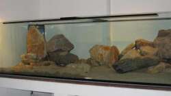 Quarzsand einfüllen bei Ersteinrichtung 2009