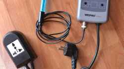 pH-Controller Weipro pH-2010 mit Gel-Elektrode, für die pH-Wert-Regelung.
