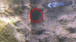 Ausströmer im roten Kreis, ist durch die rückwand nicht mehr sichtbar