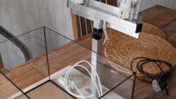 Technik im Aquarium Draussen am Kliff