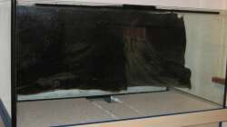 Becken mit Rückwand und styropor als Bodenschutz