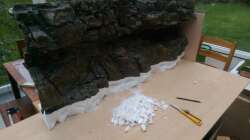 Erhöhung für die Rückwand