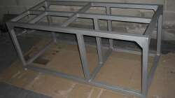 fertiges Stahlgestell