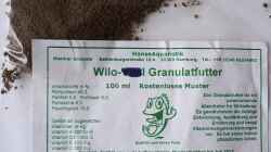 Trockenfutter Wilo-Granulatfutter