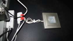 Schrankbeleuchtung mit Trafo, 3x im Schrank