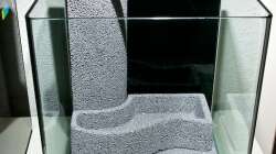 Bodenfilter mit Technikabdeckung und Steigrohr