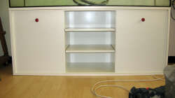 Dekoration im Aquarium Sand - und Freiwasserzone im Tanganjikasee