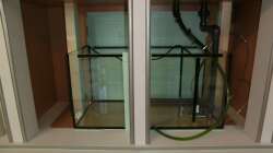 Filterbecken in Bearbeitung