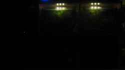Nachtlichtbeleuchtung. Rechts oben ist das A. Borelli Aquarium (lange Belichtungszeut