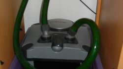 Jebao Filter im Unterschrank mit ??berlaufbehälter