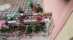 Kernbohrung für Ablaufrohr