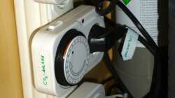 31.01.13 ~ Zeitschaltuhren und Stecker sind mit Namensschilder versehen...