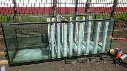 neues Filterbecken im Rohbau