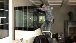 Blenden aus Schwarzglas