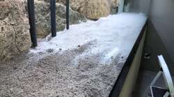 Aquariensand darüber