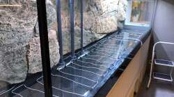 fertig verlegte Bodenheizung