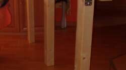 Zusätzliche Holzkonstrukion