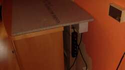 Jetzt liegt das Becken völlig auf