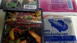 Angebotenes Futter ( Auszug aus dem Frostfutterprogramm)