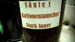 Kationenaustauscher ( Harz)