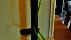 Luftheber ist nicht fest mit der Rückwand verbunden, somit ist im Fehlerfall ein