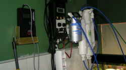Osmoseanlage, Druckerhöhungspumpe, Ph-Controller und Leitwertmessgerät