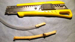 DIY-Lindenholzausströmer für CO², Material + Werkzeug