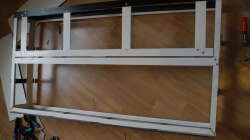 März 2014 - Schnell zusammengezimmertes Abdeckungsgestell