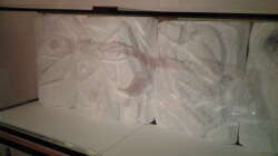 Morgen wird zementiert.