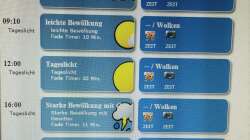 Tagesablauf und Ereignisse im Aquarium