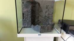 2015-06-25 Mit weiteren Resten der Rückwand wird die erste Terrassenebene komplett.