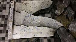 Rechter Installationsschacht in der Rückwand