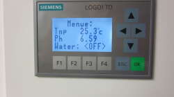 Externes Bedienelement der Siemens Logo! Steuerung.