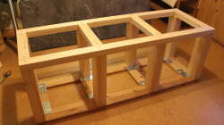 Bau des Unterschrankes