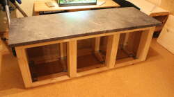 Bau des Unterschrankes