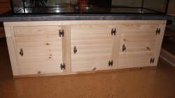 Bau des Unterschrankes