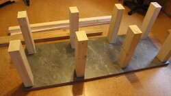 Bau des Unterschrankes