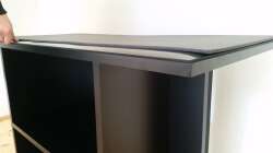 Dieses Mal ist eine zusätzliche Gummimatte drunter