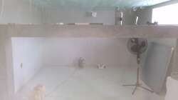 Fertig verputzt,Danke an Torsten und Carsten