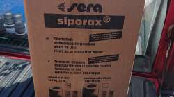 Filterbecken und Siporax abgeholt