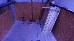 Wände sind größtenteils verkleidet