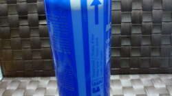 Flasche fertig befüllt