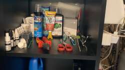 Technik im Aquarium Raumtrenner