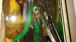 2 EHEIM-Pumpen vis-a-vis, Auslass der Lampenkühlung,Stabheizer, Diffusor