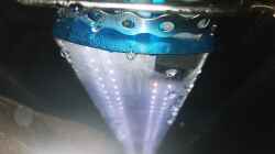 Befestigung der LED-Lampen im Gehäuse mit Edelstahl-Gewindestange & Lochband