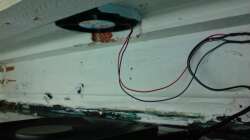 Lüfter in der Abdeckscheibe und Lüfter in der Abdeckung