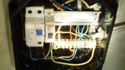 Elektrokasten mit Personenschutzschalter