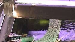 HMF von Oben, der Schlauch mit dem Kugelhahn führt zu einem ´Pflanzenfilter´