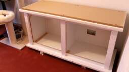 Cruiser Brunos Malawi-Projekt -2- Bau des Unterschrankes