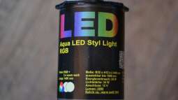 Mich@`s Stiftung Aqua-Test: Test der LUM-Light Aqua LED Styl RGB